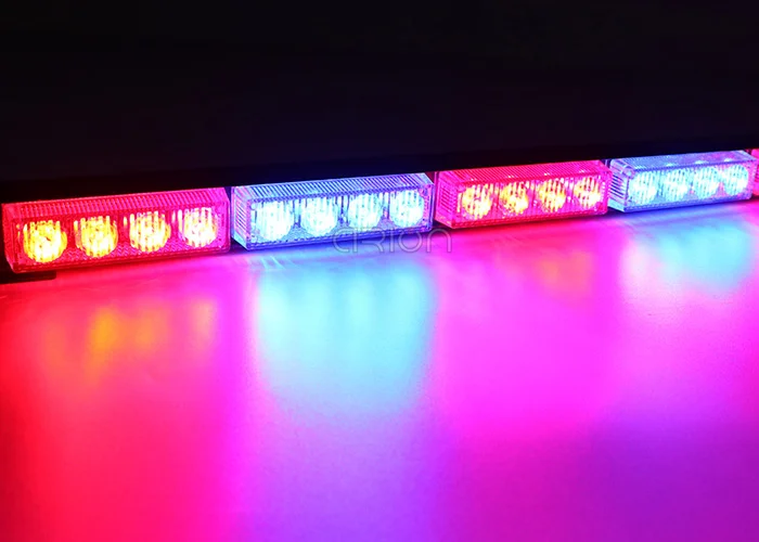 Red Blue Red... 35," 96 W 32 светодиодный автомобиль грузовик советник по трафику светодиодный строблампа предупреждение свет бар пожарные полицейские аварийно-спасательных работ, противотуманные фары лампа диммируемая 13 режимов - Цвет: Red Blue Red...