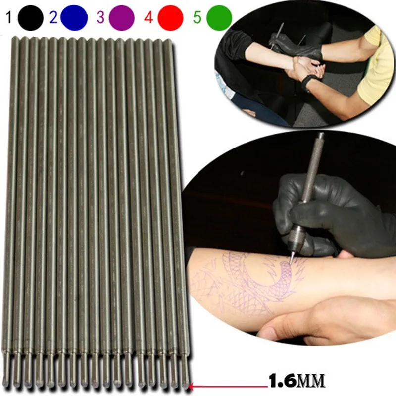 20pcs Purple Tattoo Skin Marking Pens For Stencil Outline Supply |