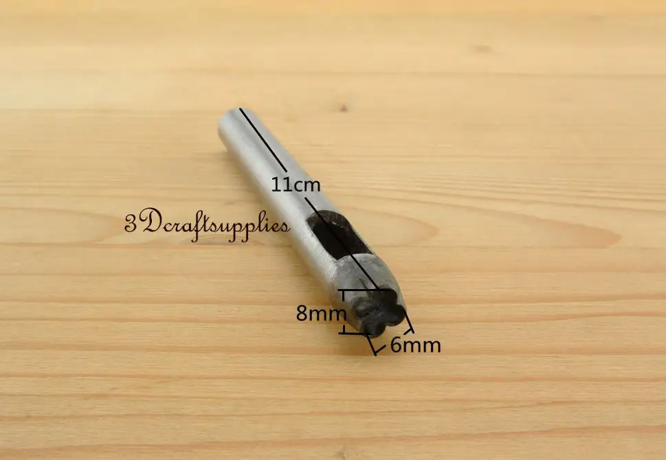 cutting die leather puncher Hole Gasket Cutter Punch Set tool clover 8 mm S175 | Багаж и сумки