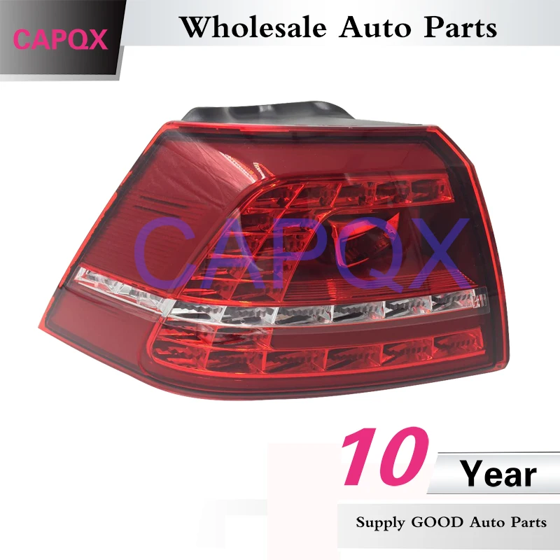 Capqx 4 шт./компл. для VW Golf 7 MK7 2013 задний светодиодный фонарь светильник фонарь стоп-сигнала Хвост светильник стоп-сигнала