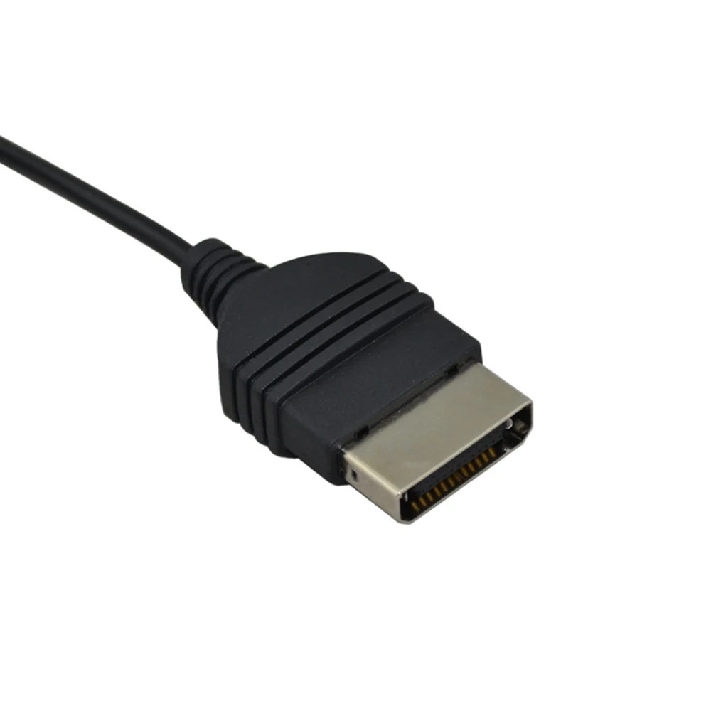 BUKIM 5 шт. черный 1 8 м/6 футов 24Pin RGB Scart av кабель свинцовый аудио видео разъем для