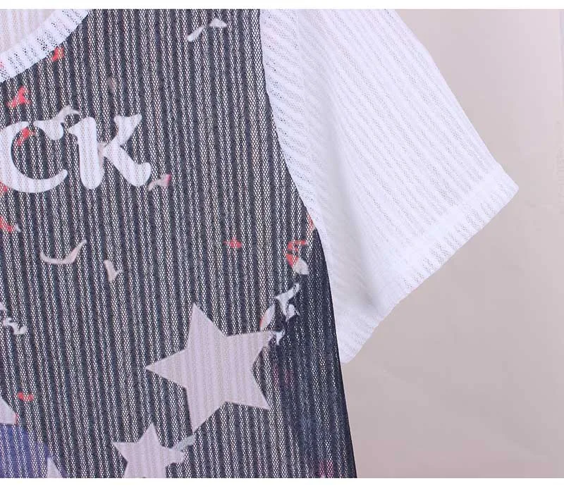 Lowest price t shirt women vogue character print 2016 Western fashion design girls summer tee novelty fabric ladies top tees | Женская