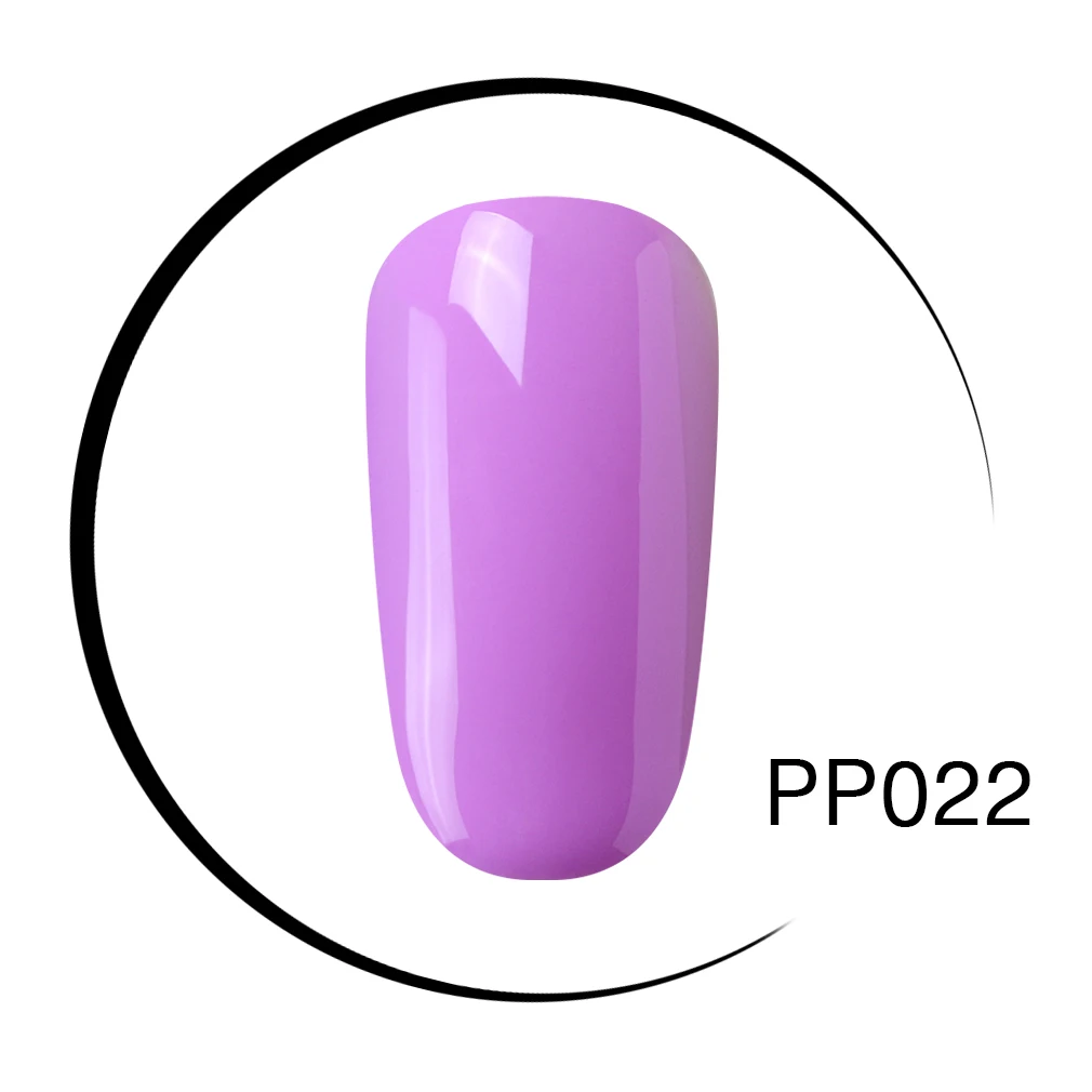 PP022 Elite99 10 мл УФ-гель для ногтей фиолетовый лак для ногтей Полупостоянный Гель-лак для ногтей - Цвет: PP022