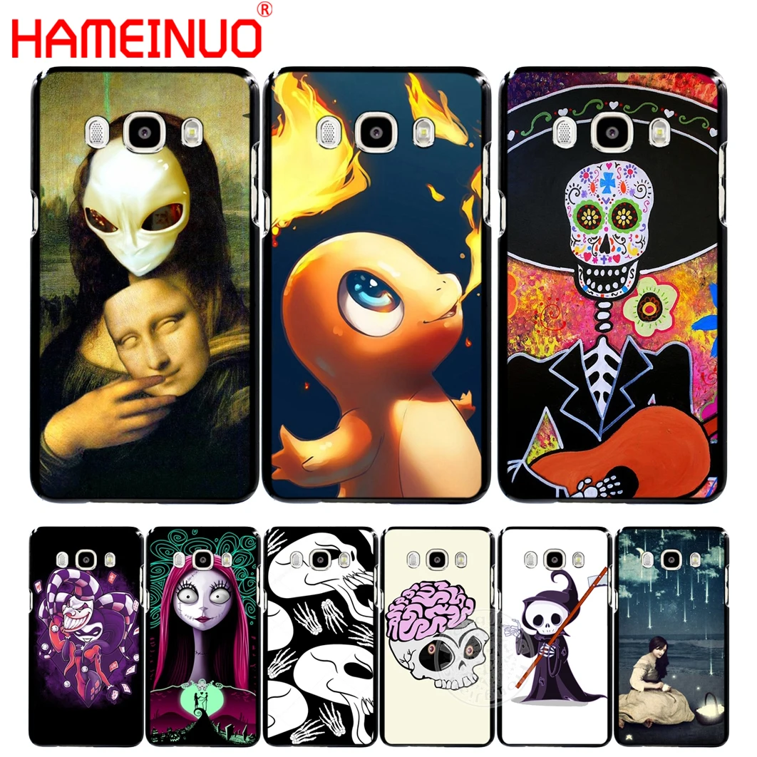 HAMEINUO Хэллоуин череп мультфильм чехол для телефона Samsung Galaxy J1 J2 J3 J5 J7 MINI ACE 2016 2015 |