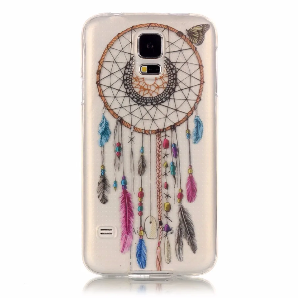 Новый ТПУ Чехол Для Samsung Galaxy S5 G900 5.1 4 7-дюймовый Мягкий силиконовый Случае телефон