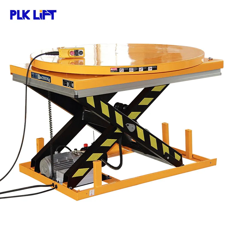 Cheap Manual Rotating Table Hydraulic electric scissor lift | Lifting Machine