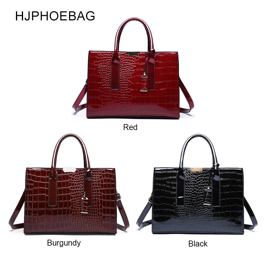 HJPHOEBAG новая женская сумка с крокодиловым узором сумки женские сумки-мессенджеры