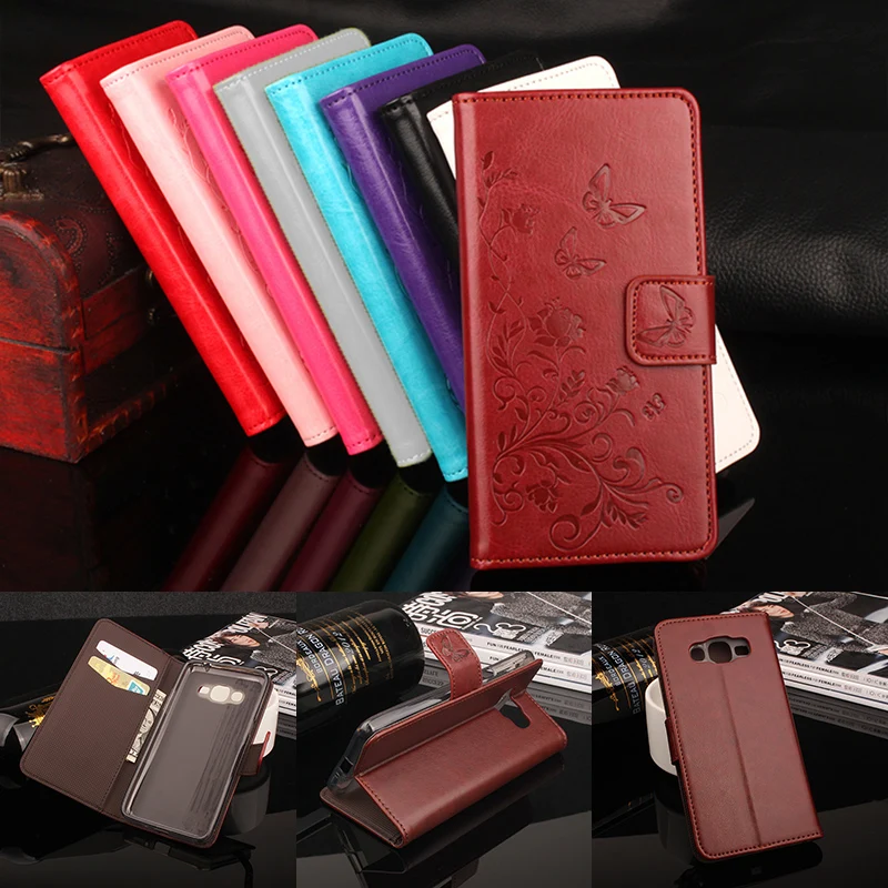 Чехол кошелек для Samsung Galaxy J2 Prime Кожаный флип чехол Магнитный телефона G532F G532|case