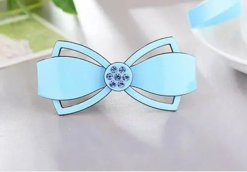 50 BLESSING Good Girl 3.5&quot Acrylic Bowknot Hair Bow France Women New Style | Аксессуары для одежды