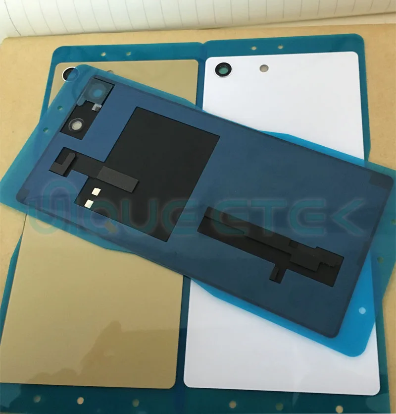 Задняя стеклянная крышка корпуса батарейного отсека для Sony Xperia M5 E5606 E5653 запасные