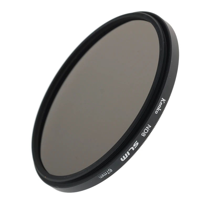 Тонкий фильтр нейтральной плотности Kenko ND8 62 мм nd для объектива камеры Canon Sony Pentax