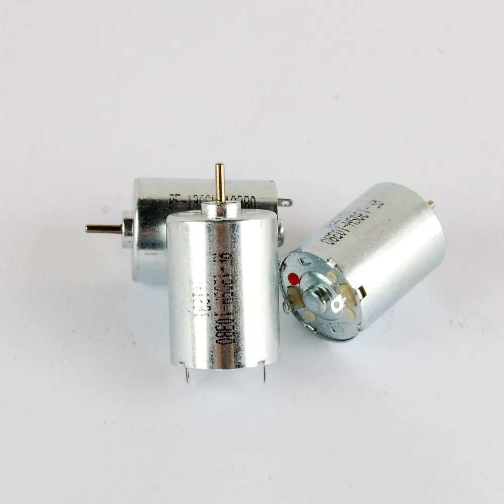 20 штук 3 V-9 V DC 130 двигатель с высоким крутящим моментом, металлическая щетка
