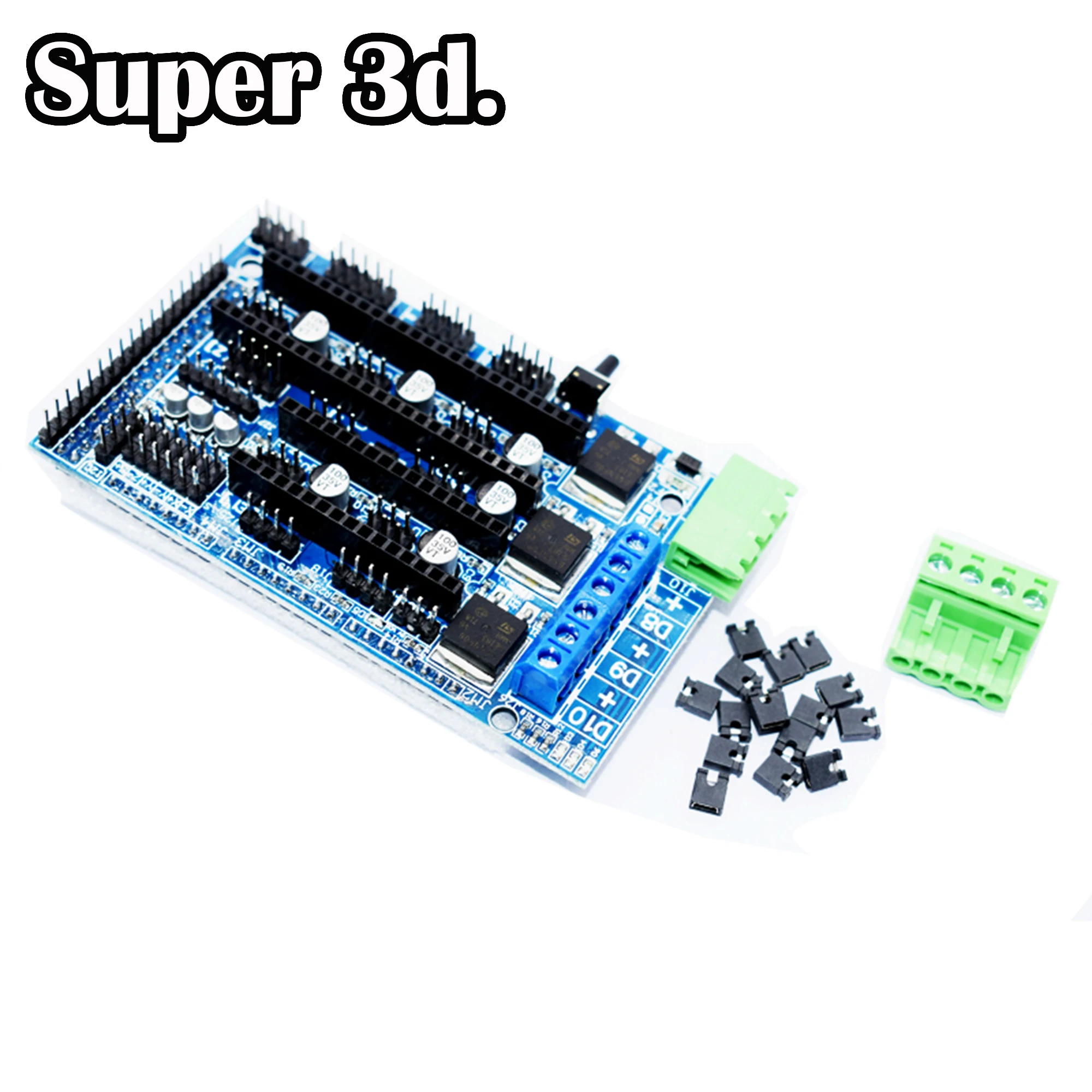 

Плата Ramps 1.5 плата управления A4988/DRV8825 для arduino 3D принтер
