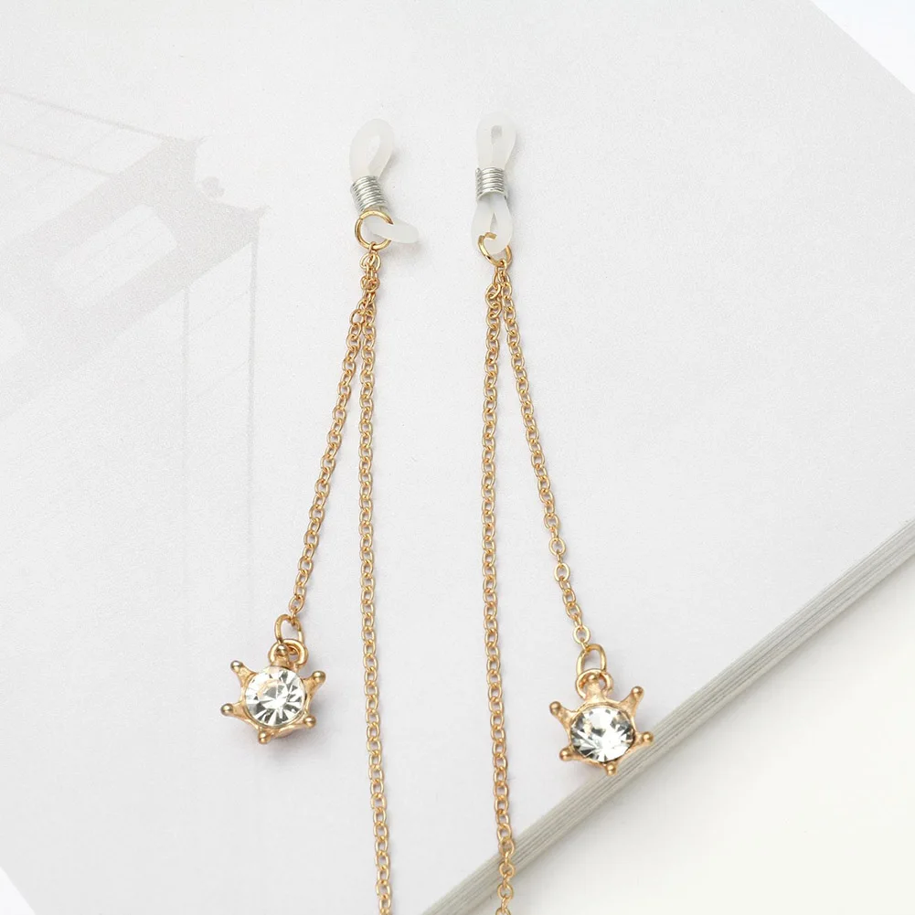 Женская цепочка для очков чтения Держатель шнура шейный ремешок веревка FDC99|Очки