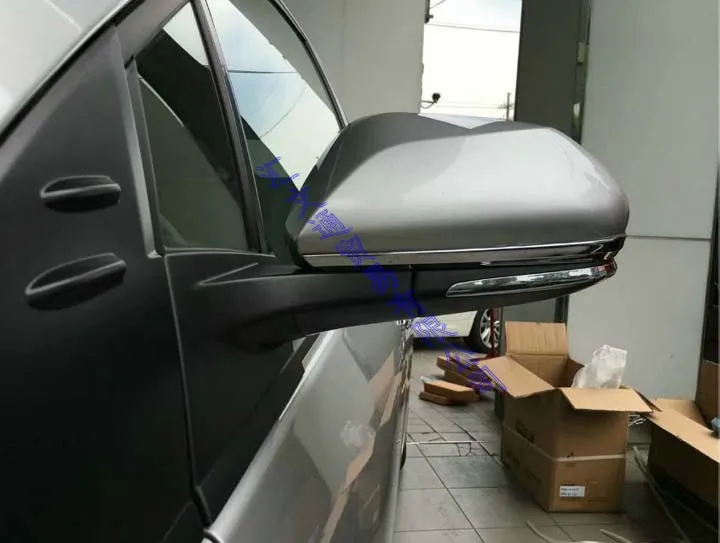 Для Toyota Prius PHV 2017 2018 2019 автомобиль ABS хромированные сзади заднего вида боковое
