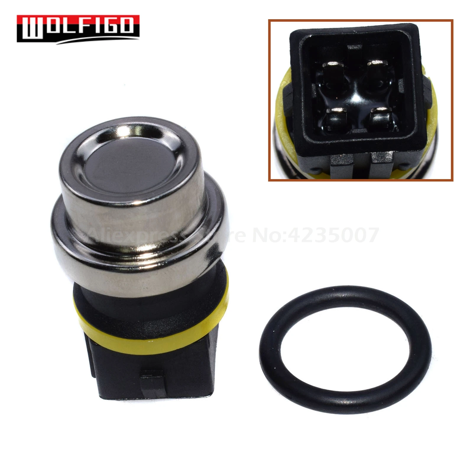WOLFIGO датчик температуры воды для двигателя VW Cabrio Golf G TI Je tta 357919501A 6U0919501B 1669948 95VW