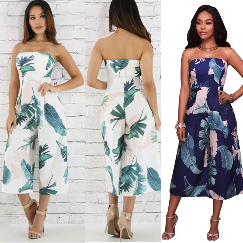 Новинка сексуальный женский комбинезон с открытой спиной 2017 летние вечерние