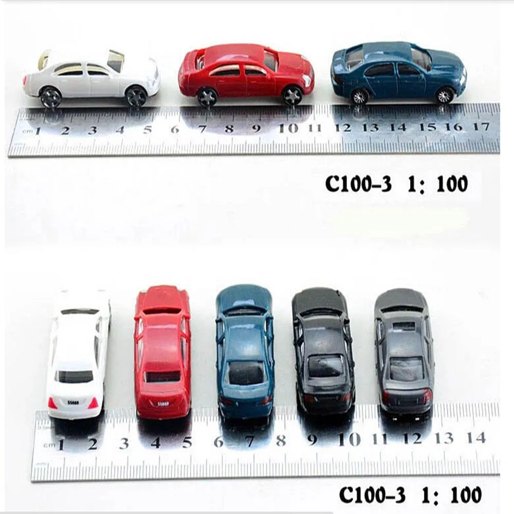 Миниатюрные масштабные модели автомобилей 1:100 масштабная модель поезда расположение пейзажей модели автомобилей для строительства песка Модель стола