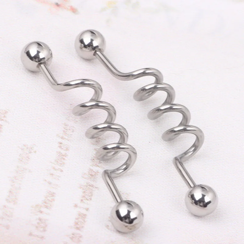 Штанга промышленная титановая 14 г 2 шт. | Украшения и аксессуары