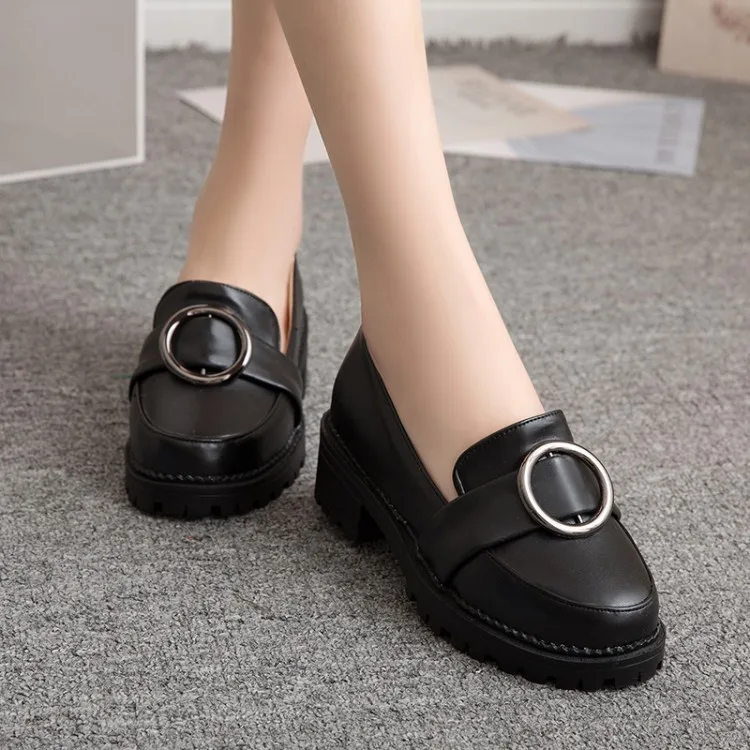 Женские туфли на высоком каблуке туфли-лодочки с закрытым носком круглым обувь