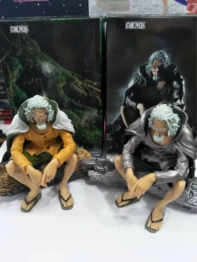 Фигурка Аниме One Piece Серебристая Rayleigh 12 см ПВХ новая коллекция фигурок игрушек