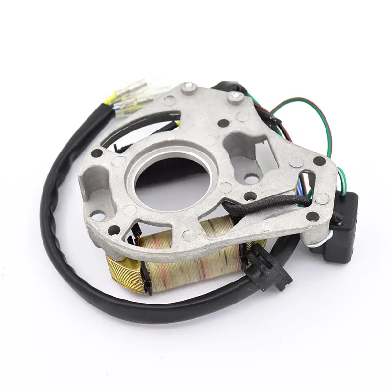 Двигатель мотоцикла 6 проводов полуволна AC статор генератор катушек для 50cc 70cc 90cc