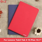 Кожаный чехол для Lenovo Tab4 Tab 4 10 Plus 10,1 ТБ-X704L TB-X704F TB-X704N TB-X304L TB-X304F, противоударный чехол для Lenovo Tab 4 10