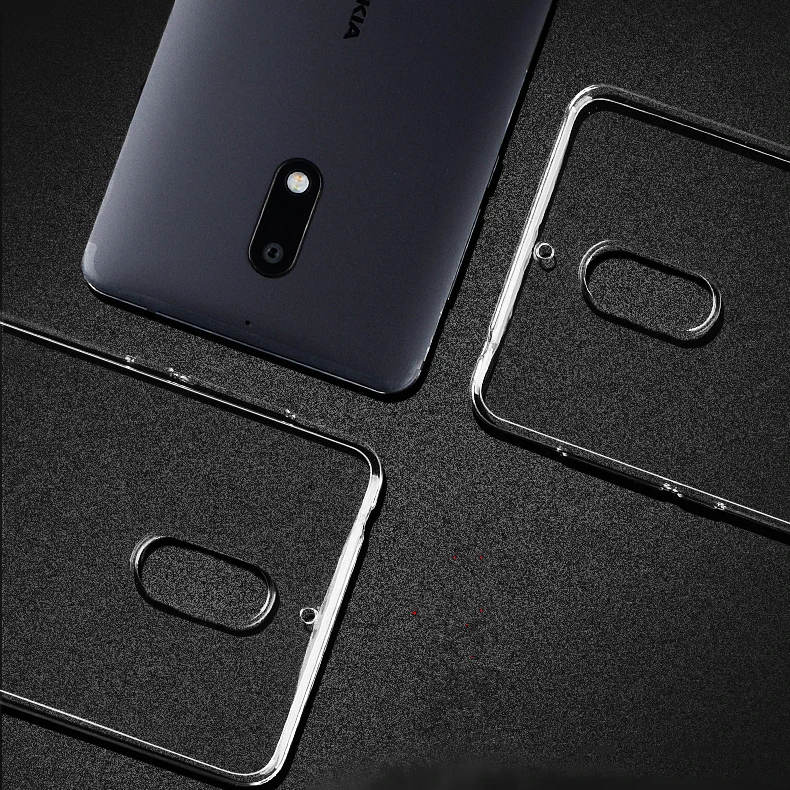 Прозрачный мягкий чехол из ТПУ для телефона Nokia 5 8 6 3 1 7 Plus 2 X6 X5 2018 9 задняя крышка