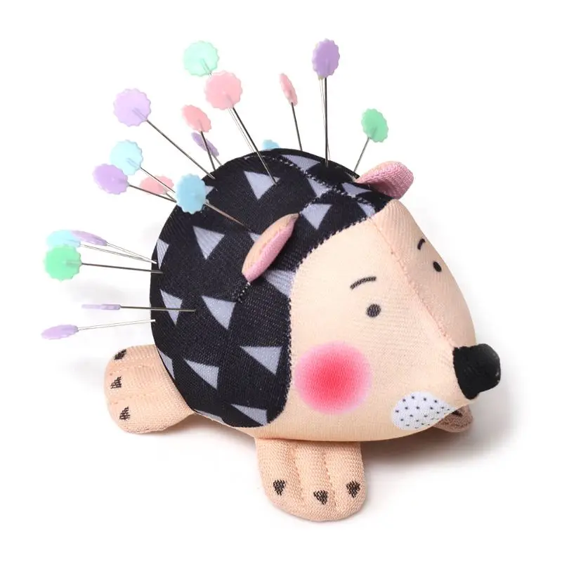 Милый мягкий Ежик Pincushion Иглодержатель Органайзер домашняя швейная машина
