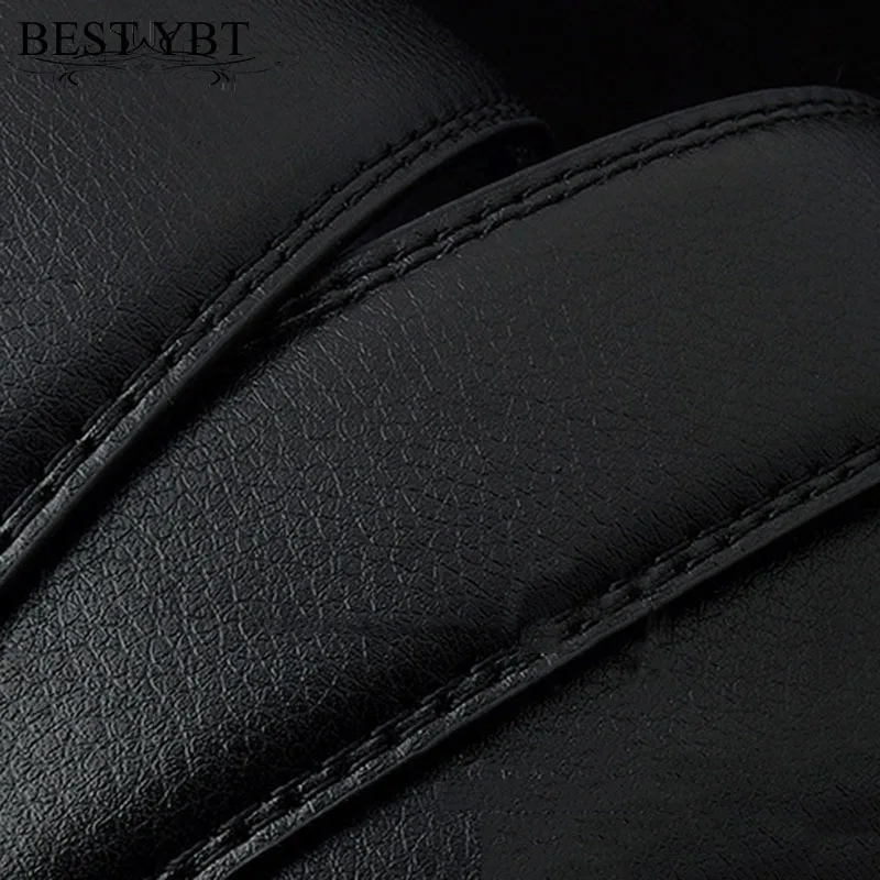 Лучший YBT мужской модный ремень кожаный сетевой лазерный автоматический с