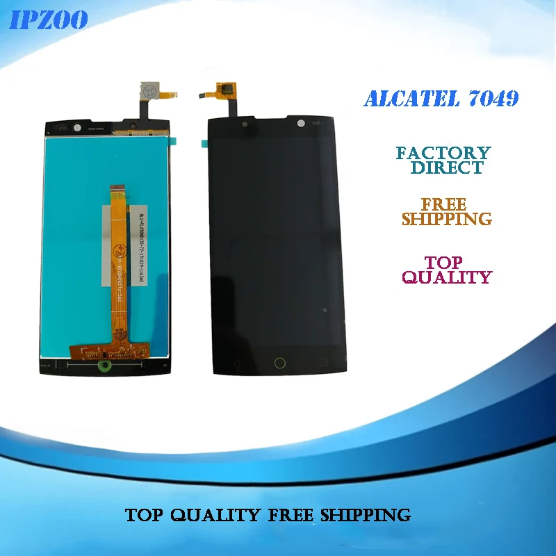 Alcatel Flash 2 ЖК-дисплей с сенсорным экраном для OneTouch lcd OT7049 OT-7049D 7049 7049D в сборе |
