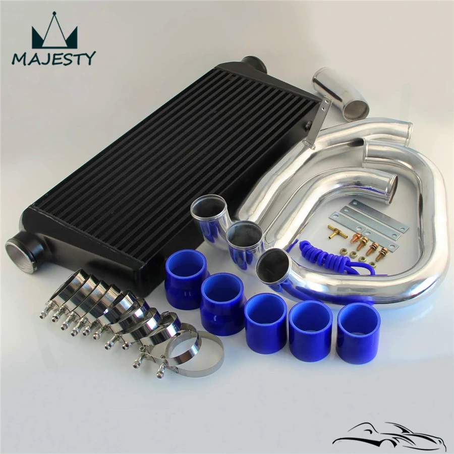 Для N ** ISSAN S KYLINE R32 R33 R34 GTS T черный Комплект переднего интеркулера труб| |