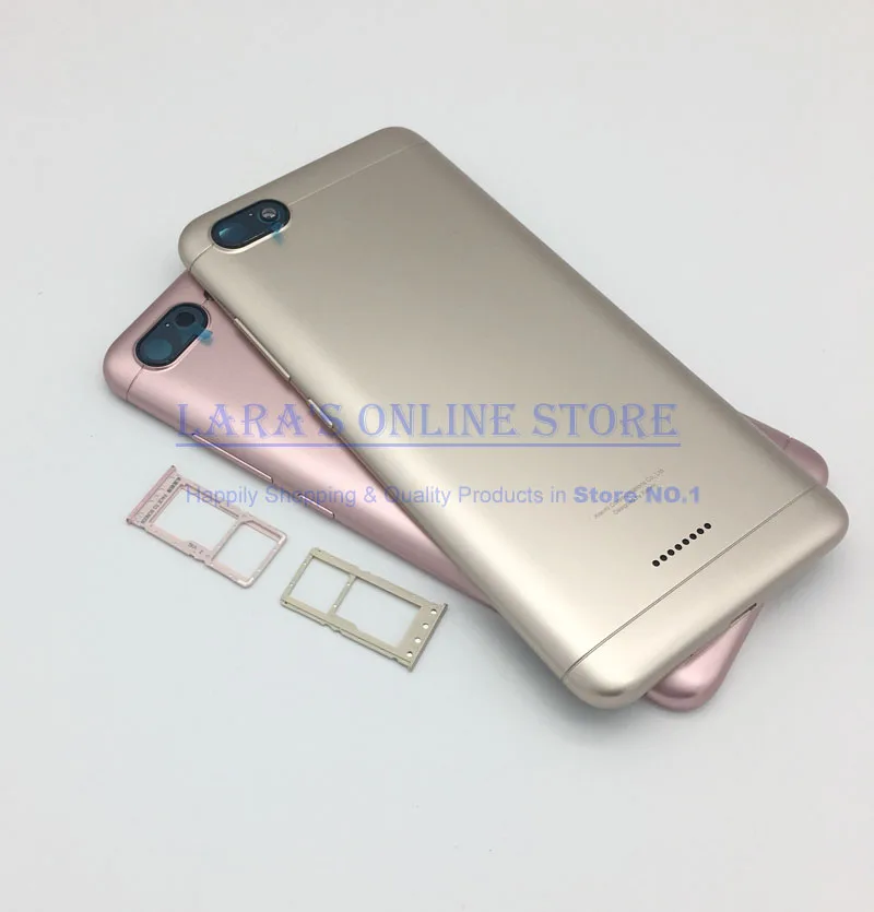 Оригинальная задняя крышка батарейного отсека для Xiaomi Redmi 6A 6 задний корпус