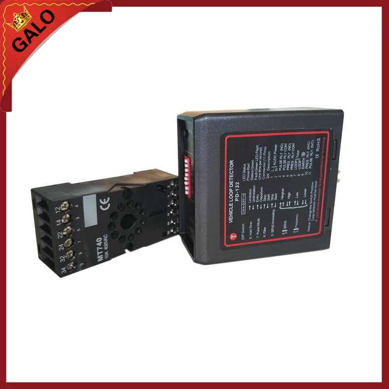 Одноканальный Индуктивный детектор петли автоматические ворота и