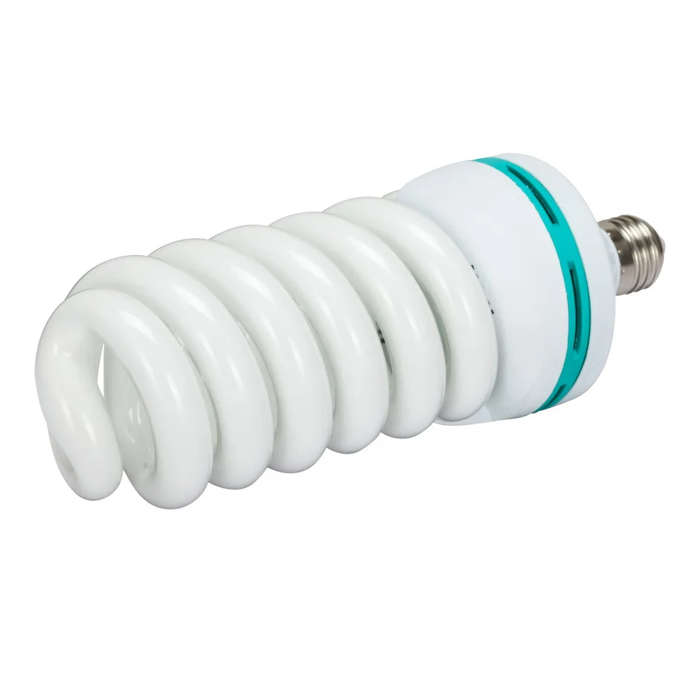 200W 5500K E27 220V лампа CFL для фотографического софтбокс студийного освещения