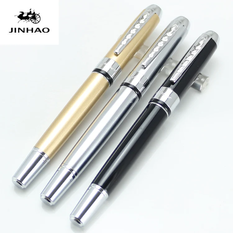 JINHAO 250 Модный милый черный серебряный Шампань 17 цветов хит продаж ручка с шариком