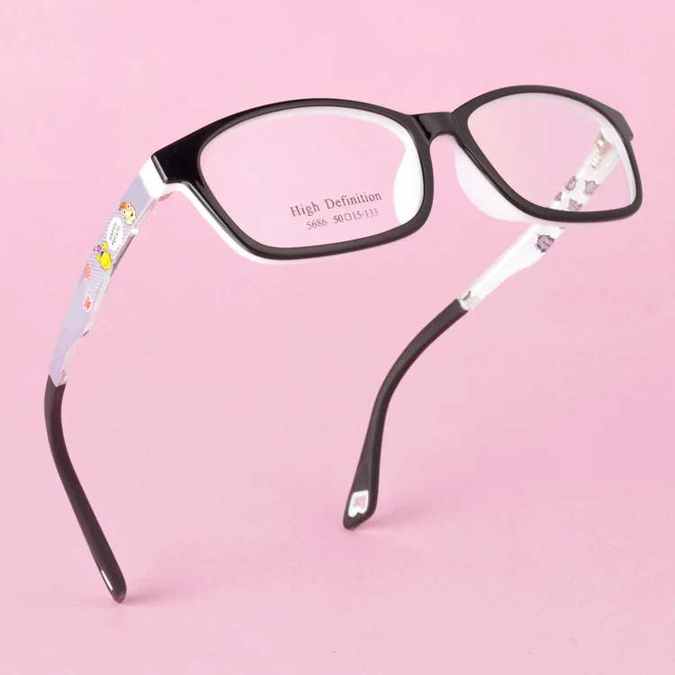 Детские очки для мальчиков и девочек легкая оправа очков по рецепту силиконовая