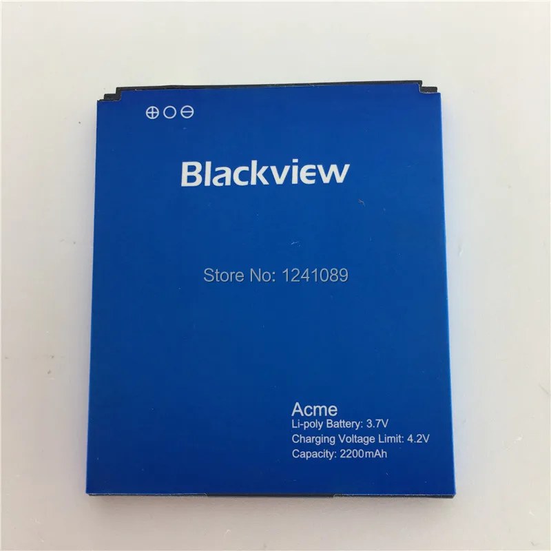 Мобильный телефон батарея Blackview Acme 2200 мАч высокое качество длительное время