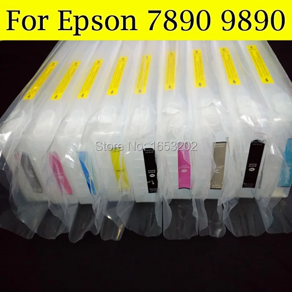 The Most valuable Refill Ink Cartridge Rechargable INK Cartridge T6361-T6369 T636 For Epson 7890 Printer