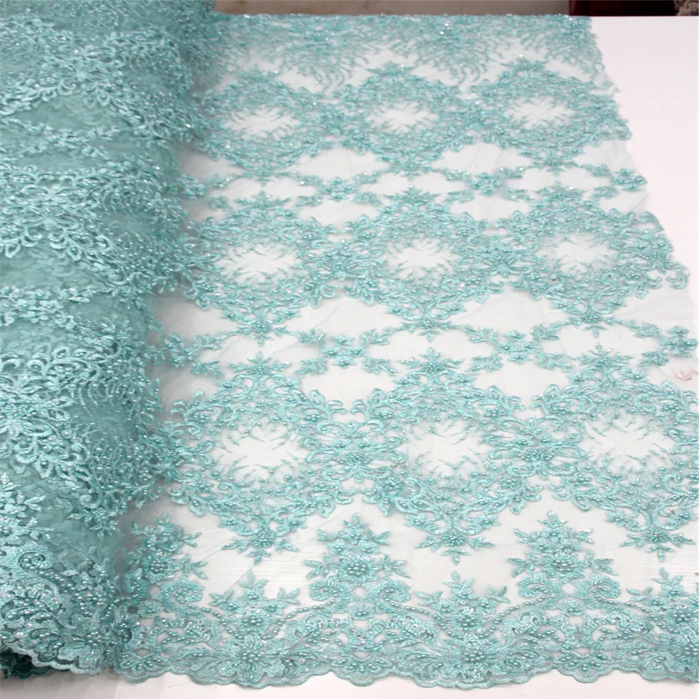 New Arrival Black Evening Dress African Beaded French Tulle Nigerian Lace Fabrics For Women X485-1 | Дом и сад