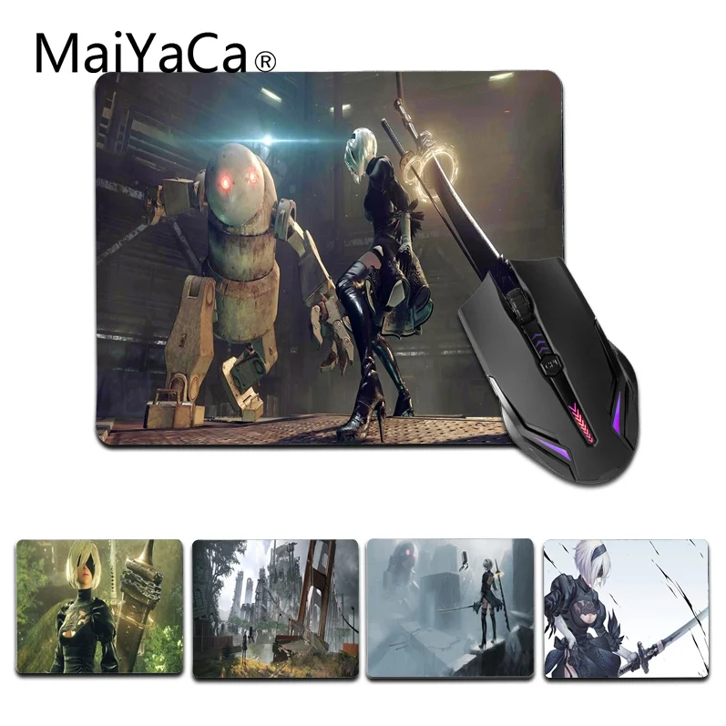 Игровой коврик для мыши MaiYaCa удобный маленький Коврик компьютерной размер 18x22 см