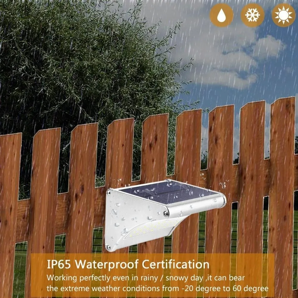 Солнечные огни уличный датчик движения 24LED солнечные безопасности алюминиевый