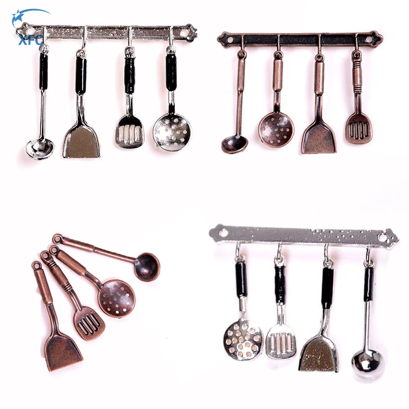 Miniature Kitchenware Model Cooking Tools Set For 1/10 RC Rock Crawler Car Axial SCX10 RC4WD D90 CC01 TRAXXAS TRX4 Accessory | Игрушки и