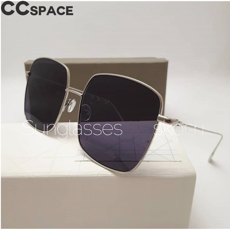 Солнцезащитные очки с квадратными линзами CCSPACE для мужчин и женщин роскошные