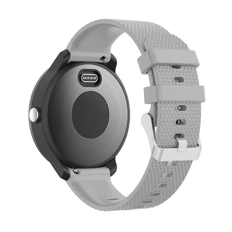 Цветной мягкий силиконовый сменный ремешок для Garmin Vivoactive3 Vivomove HR умный Браслет