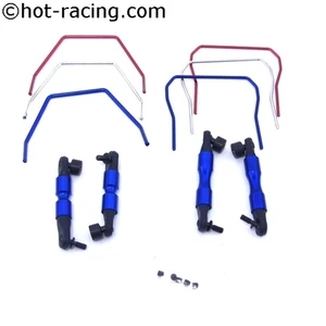 Лидер продаж, гоночный передний и задний комплект балок для 110 Traxxas 4x4 Slash LCG 4x4 Slash Rally