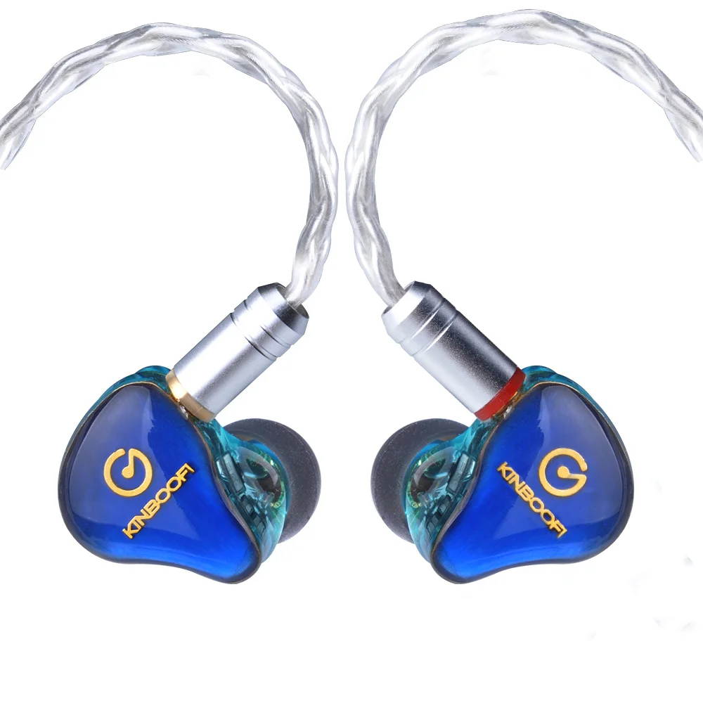 KINBOOFI MK4 4BA сбалансированные арматурные наушники вкладыши HIFI DJ мониторные