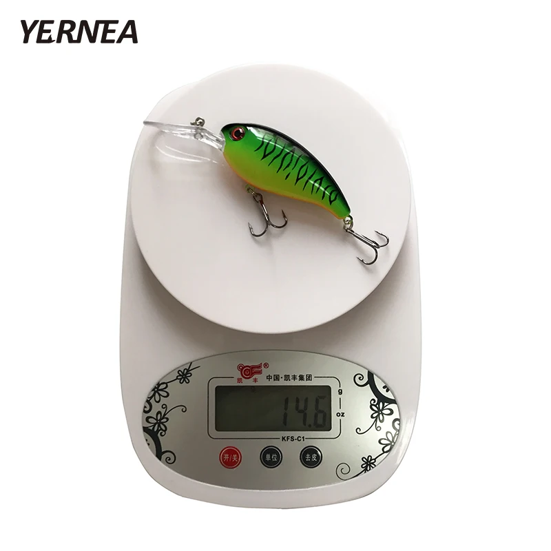 Yernea 1 шт. 10 см 15 г Большая искусственная морская троллинговая Реалистичная
