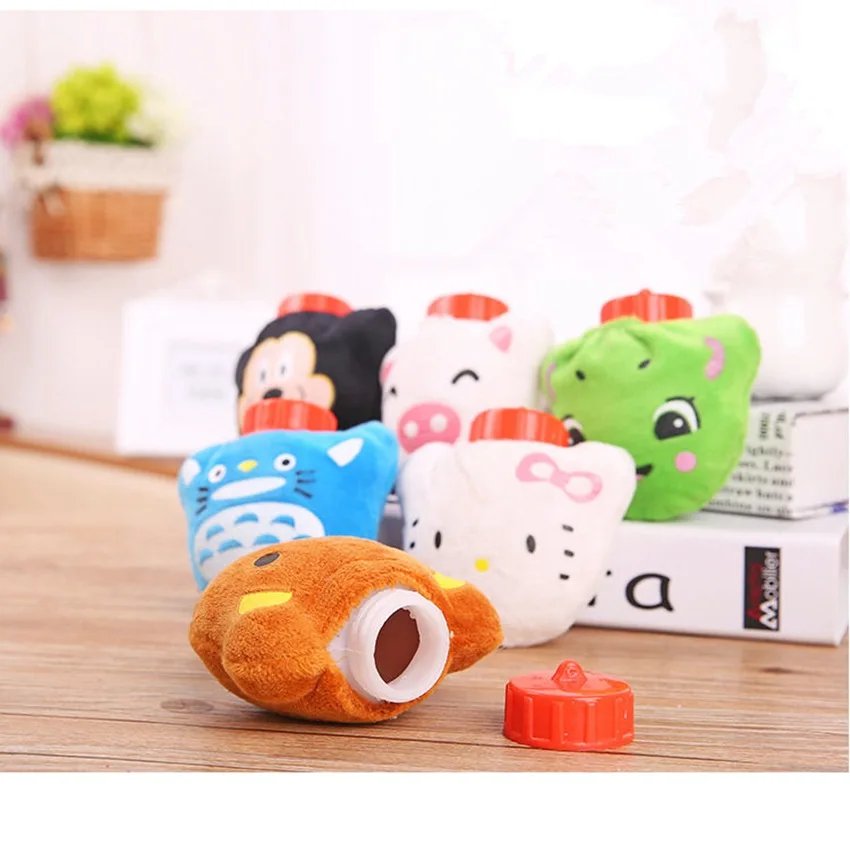 1 PCS Mini Cartoon Plush Hot Water Bag Filling Heaters Bottle Pocket Hand Warmer 9*6.5*4CM |