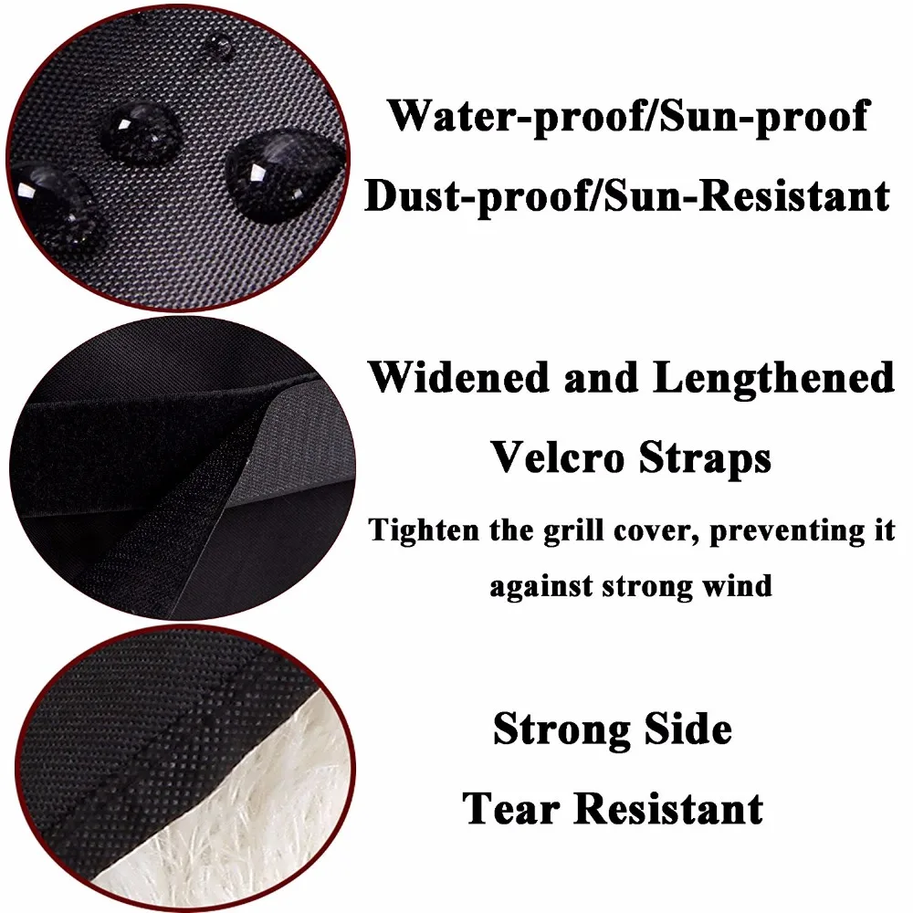 1 шт. чехол для барбекю и гриля защиты от пыли|barbecue grill covers|waterproof bbq covergrill cover |